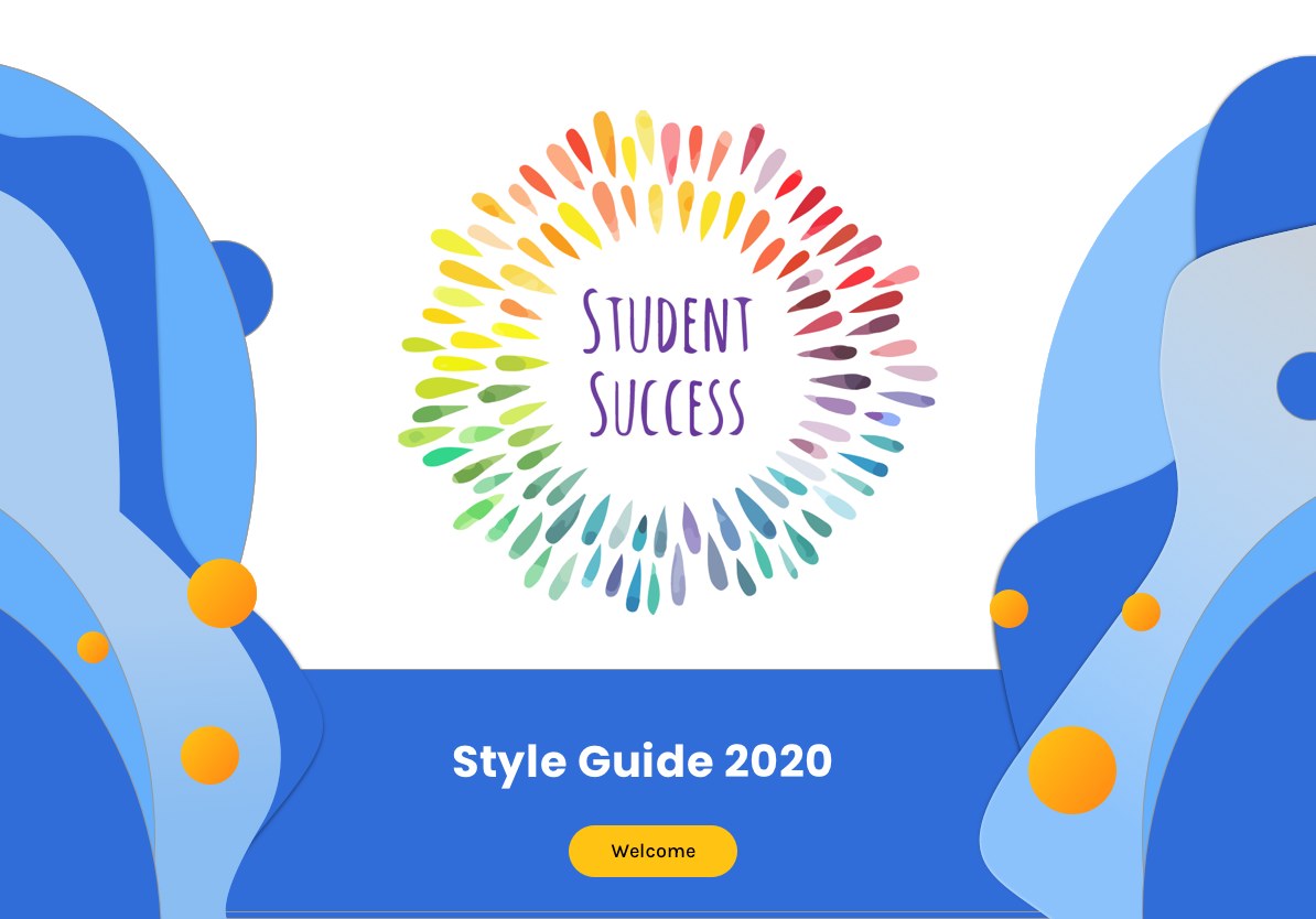 Style guide page 1: Cover